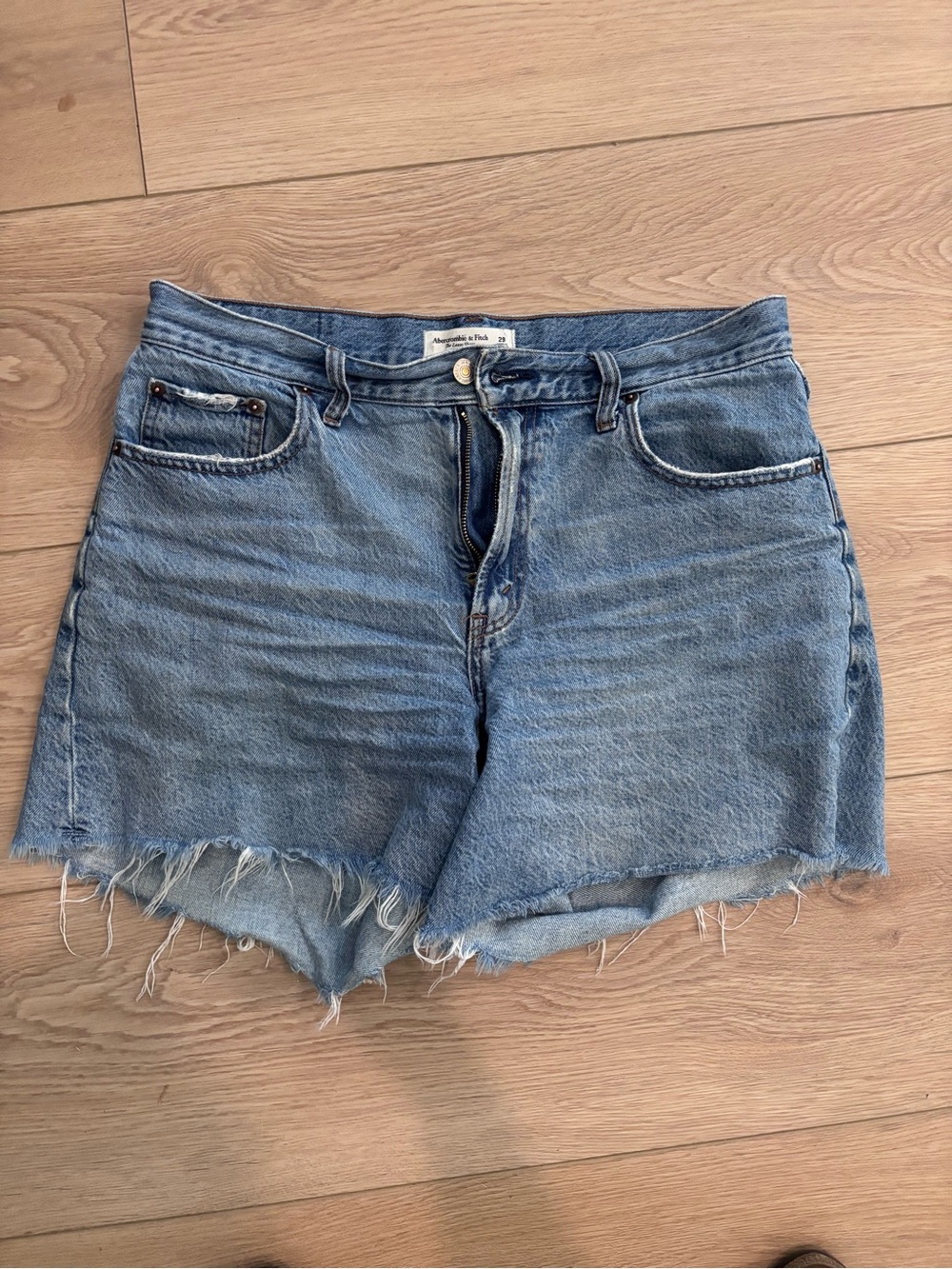 Abercrombie High Rise Loose Shorts